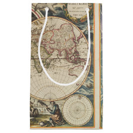 1702 Eine neue Weltkarte Kleine Geschenktüte