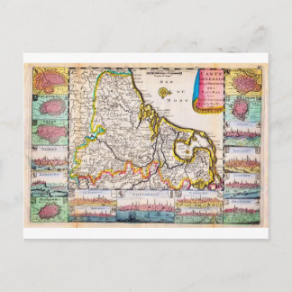 1710 De La Feuille Karte der Niederlande Belgien