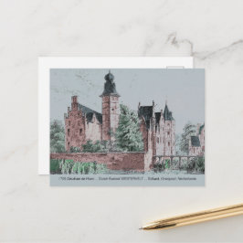 1729 A. de Haen Dutch Kasteel WESTERVELT Postcard Postkarte