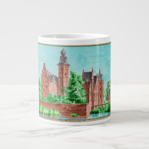 1729 A. de Haen Niederländisch Kasteel WESTERVELT  Jumbo-Tasse