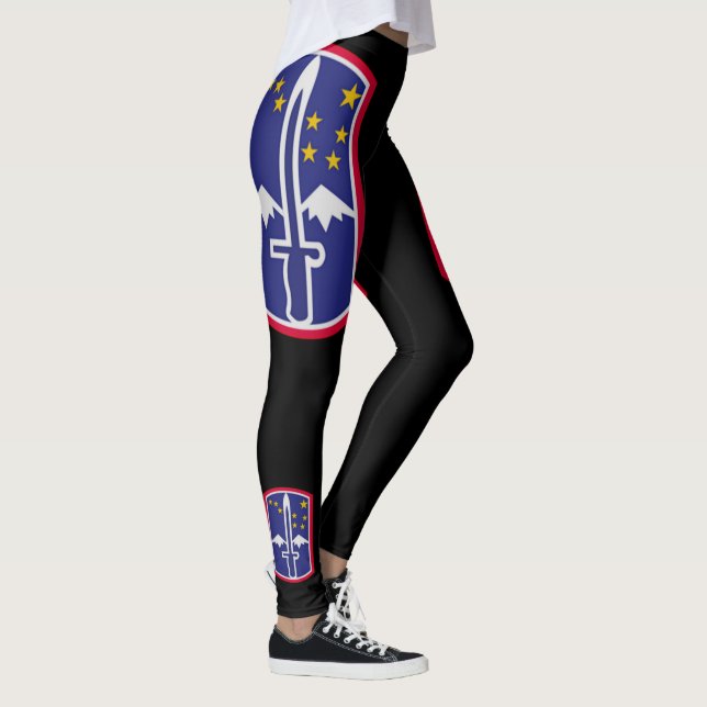 172nd Infanterie-Brigade auf schwarzen Leggings (Rechts)