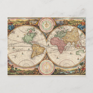 1730 Stoopendaal-Karte Postkarte