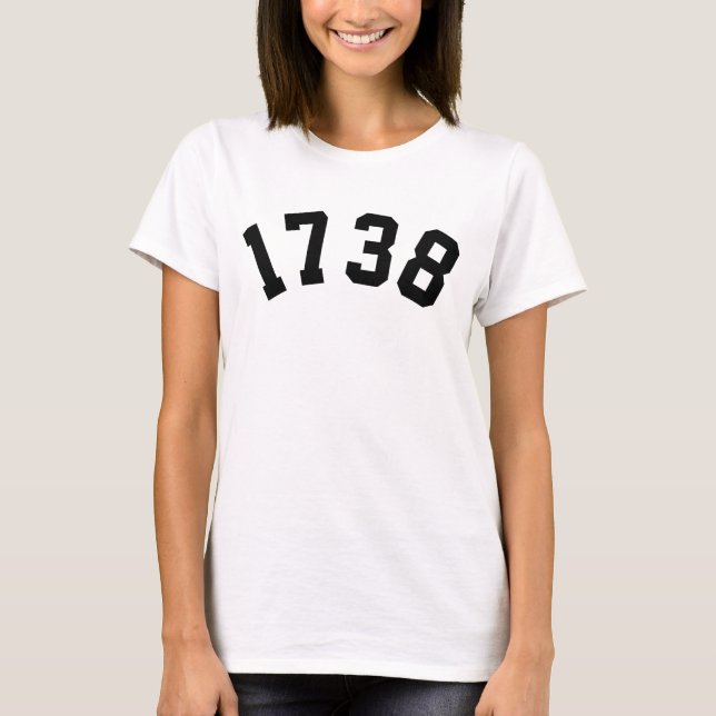 1738 T-Shirt (Vorderseite)