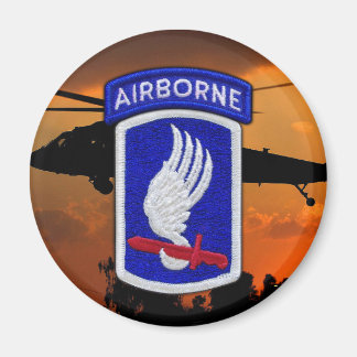 173. ABN BDE Im Flugzeug Brigade Sky Soldiers Vets Magnet