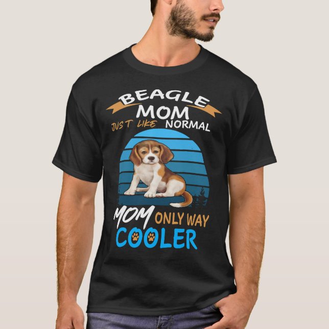 173 Beagle Mama Cooler T-Shirt (Vorderseite)