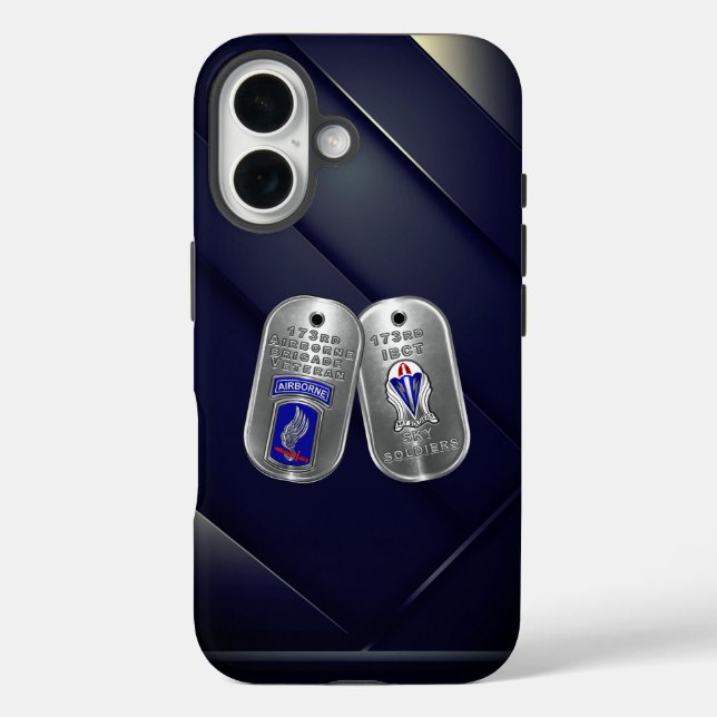 173. Im Flugzeug Brigade Case-Mate iPhone Hülle (Rückseite)