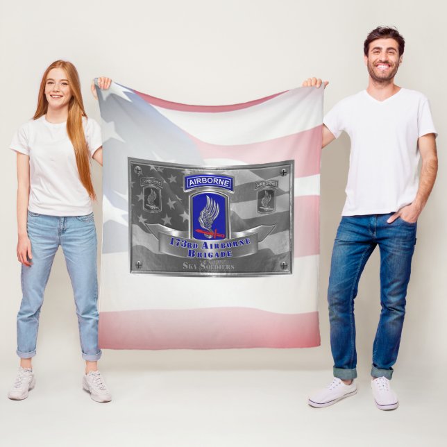 173. Im Flugzeug Brigade Fleecedecke (Beispiel)