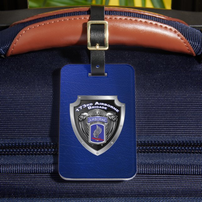 173. Im Flugzeug Brigade Gepäckanhänger (Vorderseite Insitu 2)