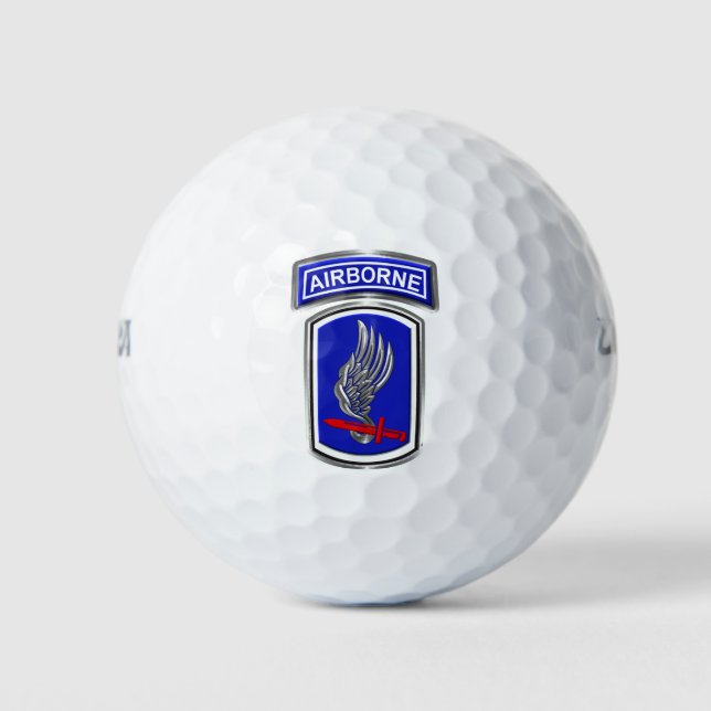 173. Im Flugzeug Brigade-Kampfmannschaft Golfball (Vorderseite)