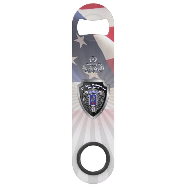 :   173. Im Flugzeug Brigade-Kampfteam Speed Flaschenöffner (Vorderseite)
