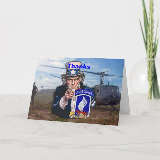 173. im Flugzeug Brigade nam Korrekturkarte Dankeskarte (Vorderseite)