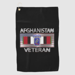173. Luftlandebrigade Afghanistan Veteran Golfhandtuch