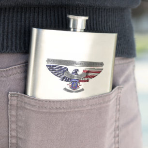 173rd Airborne Brigade Combat Team Veteranen-Flasc Flachmann