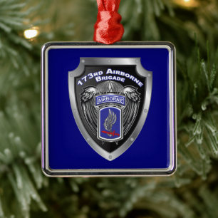 173rd Airborne Brigade Weihnachten Ornament Aus Metall