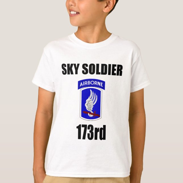 173rd Im Flugzeug Brigade T-Shirt (Vorderseite)