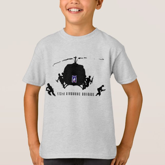 173rd IM FLUGZEUG BRIGADE T-Shirt (Vorderseite)
