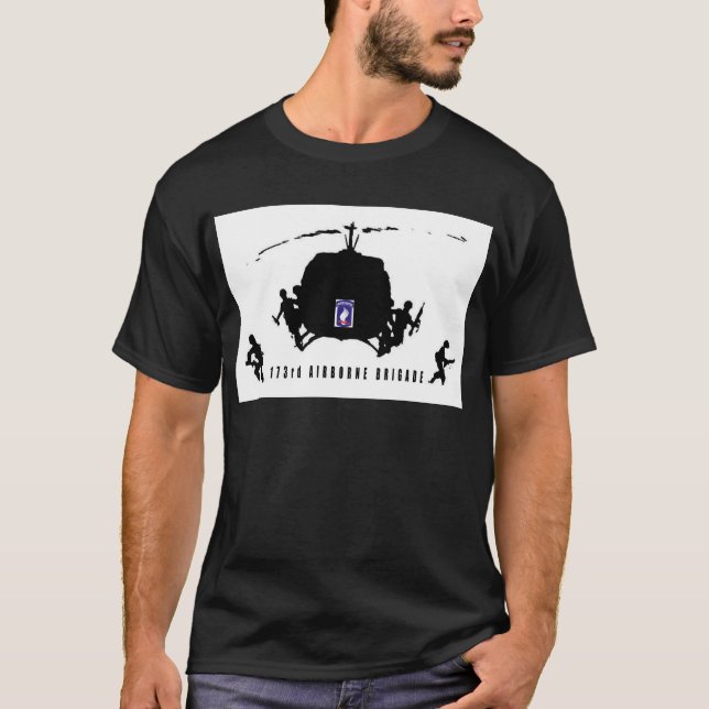 173rd IM FLUGZEUG BRIGADE T-Shirt (Vorderseite)