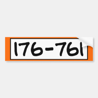 176-761 AUTOAUFKLEBER