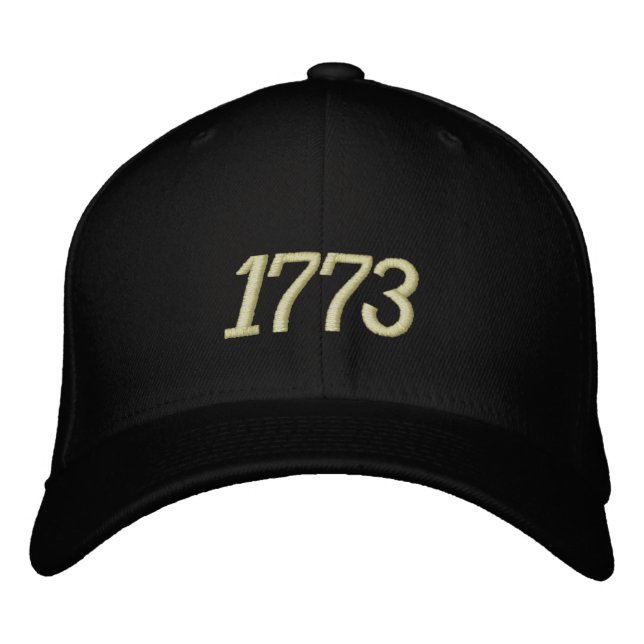 1773 BESTICKTE BASEBALLKAPPE (Vorderseite)