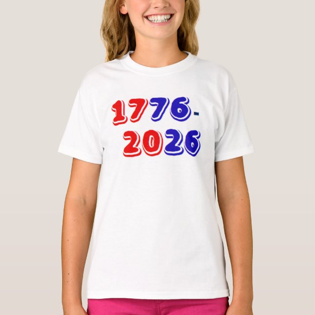 1776 2026 T-Shirt (Vorderseite)