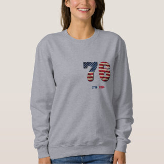 1776-2026 USA 250th Anniversary Patriotic Design Sweatshirt