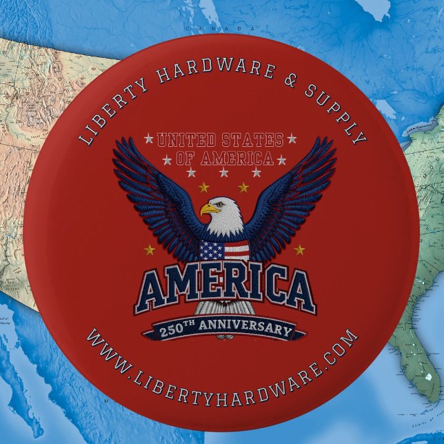 1776 2026 USA Feierlichkeiten Button (Von Creator hochgeladen)