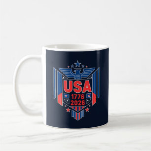1776-2026 USA KAFFEETASSE
