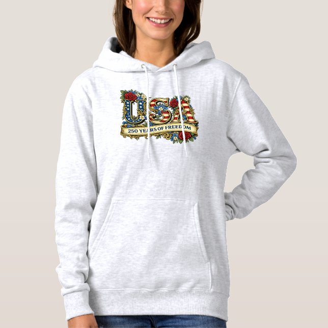 1776 America's 250th Anniversary Hoodie (Vorderseite)