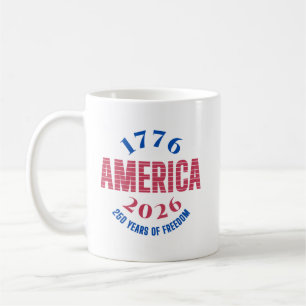 1776 AMERIKA 2026 250 Jahre Freiheit Kaffeetasse