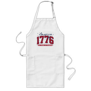 1776 Amerika 250 Jahre Freiheit Lange Schürze