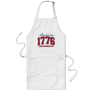 1776 Amerika 250 Jahre Freiheit Lange Schürze