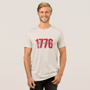 "1776 Amerika" 250. Jahrestag 4. Juli Tri-Blend Shirt