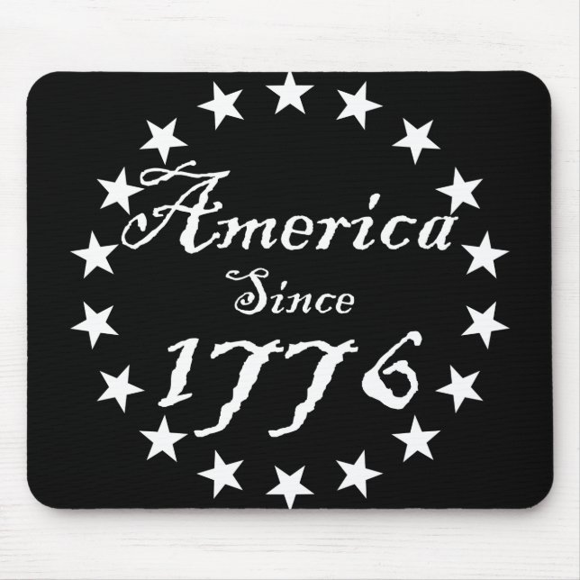 1776 Amerika Mousepad (Vorne)