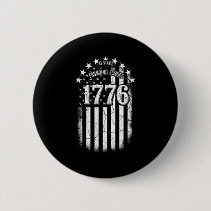1776 amerikanische Flagge Betsy Ross 13 Sterne USA Button