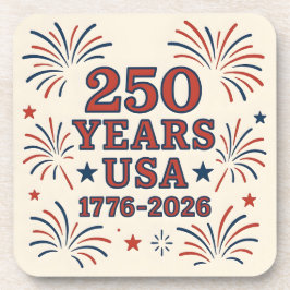 1776 bis 2026 Untersetzer Set