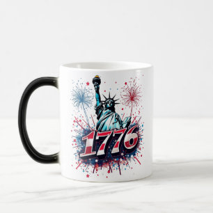 1776 Freiheit Verwandlungstasse