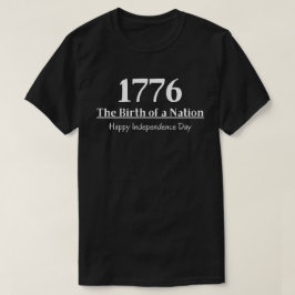 1776 Geburt eines Unabhängigkeitstages der Nation T-Shirt