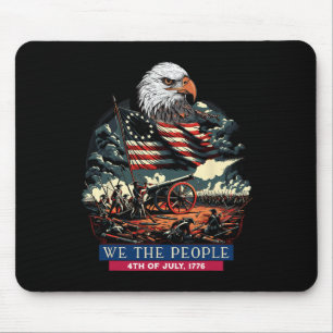 1776 Leben Freiheit Streben Nach Glück 4. Juli Mousepad