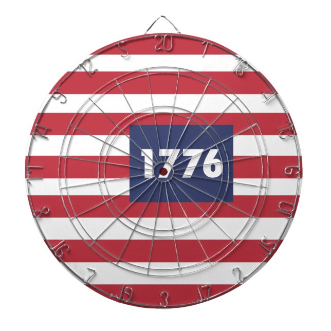 1776 Metallkäfig-Dartboard Dartscheibe (vorne)