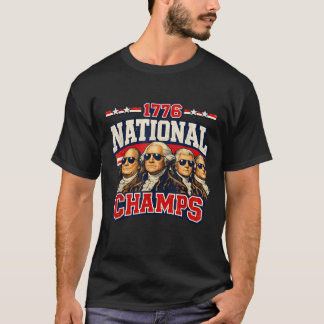 1776 National Champs Lustiges Patriotisches Amerik T-Shirt