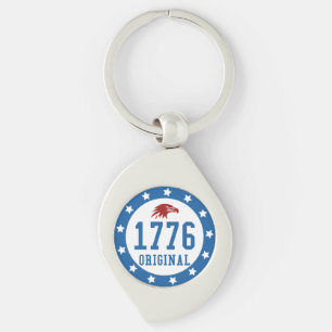 1776 Original 4. Juli-Abzeichen Schlüsselanhänger