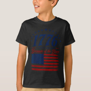 1776 Patriotische abgenutzte USA-Flagge 250 Jahre T-Shirt