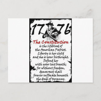 1776 POSTKARTE