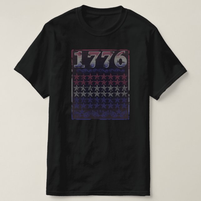 1776 Sterne-T - Shirt (Design vorne)
