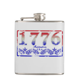 1776 Unabhängigkeit Flachmann