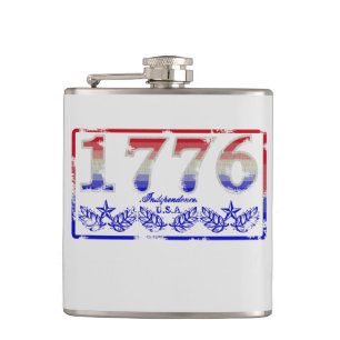 1776 Unabhängigkeit Flachmann