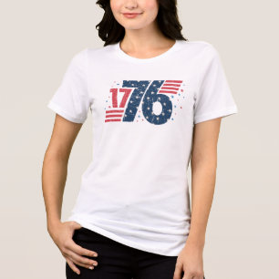 1776, Unabhängigkeitstag, 4. Juli Tri-Blend Shirt