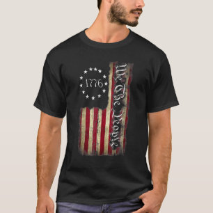 1776 Wir Die patriotische amerikanische Volksverfa T-Shirt