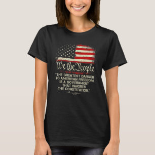 1776 Wir sind die Beste Gefahr für die Amerikaner T-Shirt