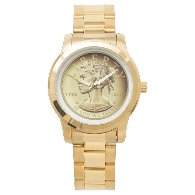 1792-2017 Amerikanische Liberty High Relief Armbanduhr (Vorderseite)